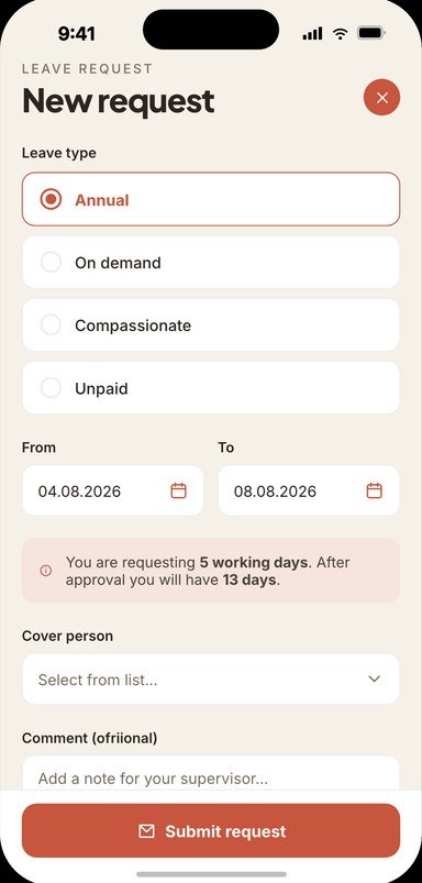 Leave requests