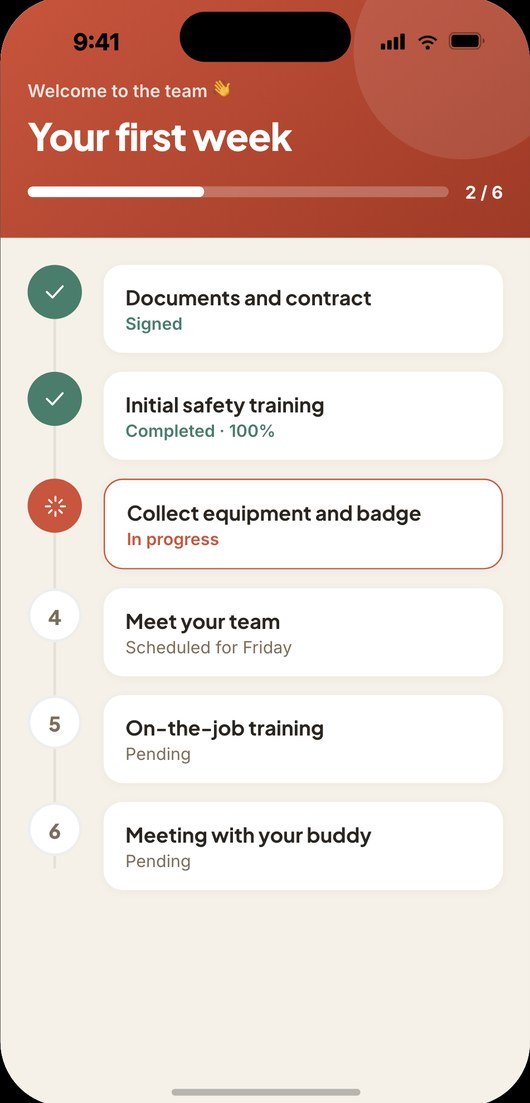 Employee onboarding